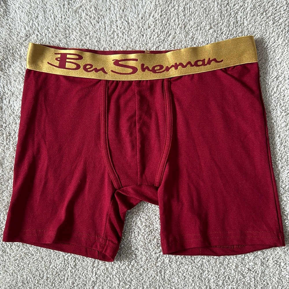 Ben Sherman Ultra Soft Microfiber Boxer Briefs With Contoured Support Pouch